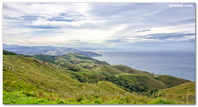 Monte Jaizkibel, hacia San Sebastián